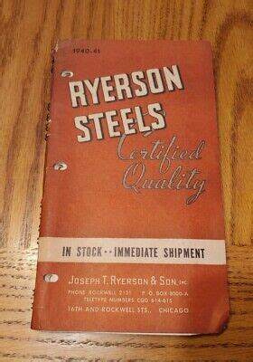 ryerson steel catalog
